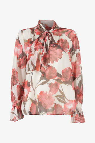 BLUSA CON VOLANT