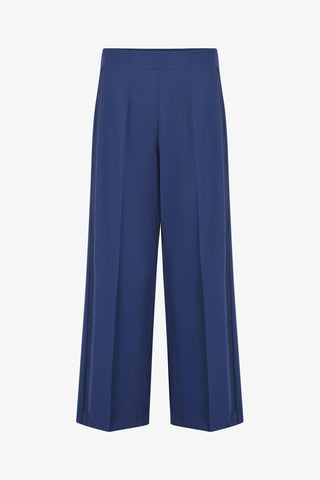PANTALONI CON BANDE IN RASO